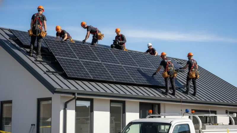 Montáž fotovoltaiky na střechu postup: kompletní průvodce 2026