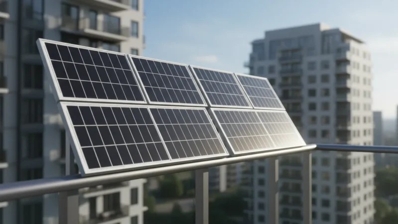 Fotovoltaika na balkon panelák 2026: Recenze a úspora energie