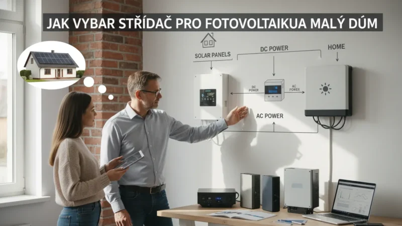 Střídač pro malý dům: TOP 3 modely a jak vybrat