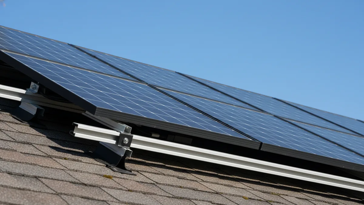 Bateriové úložiště pro hybridní fotovoltaický systém v technické místnosti