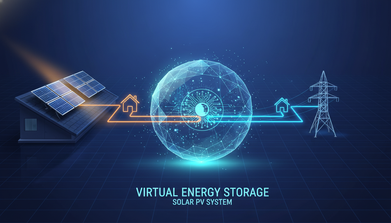 Srovnání virtuální baterie vs klasická baterie pro fotovoltaiku