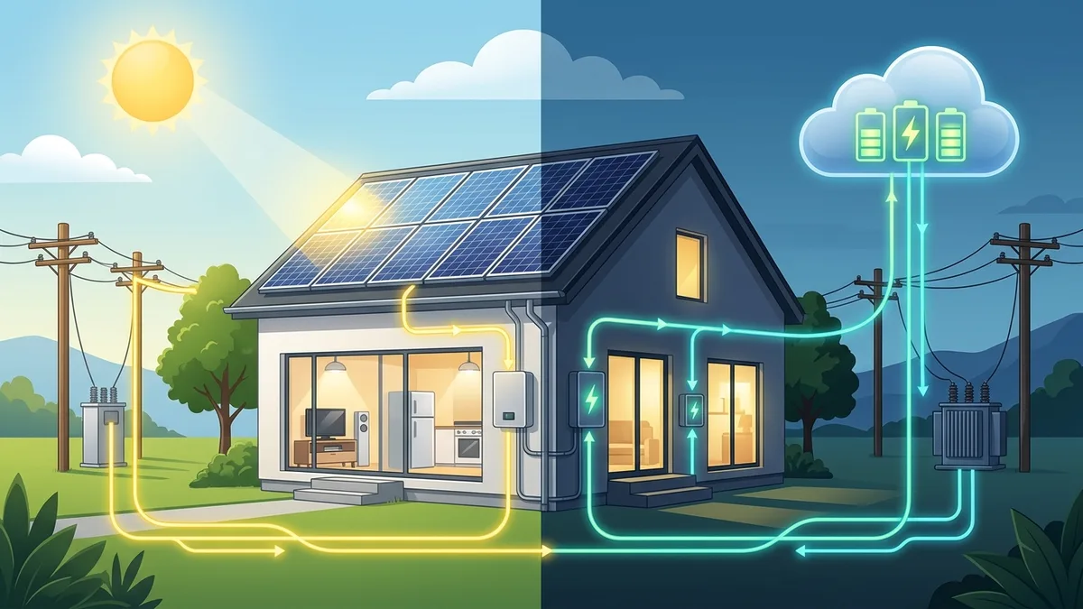 Jak funguje virtuální baterie pro fotovoltaiku 2026