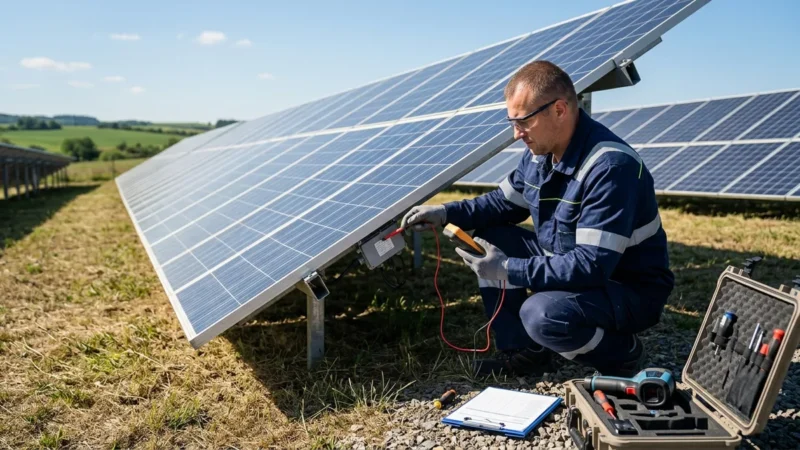 Servis a kontrola fotovoltaiky intervaly 2026: Průvodce
