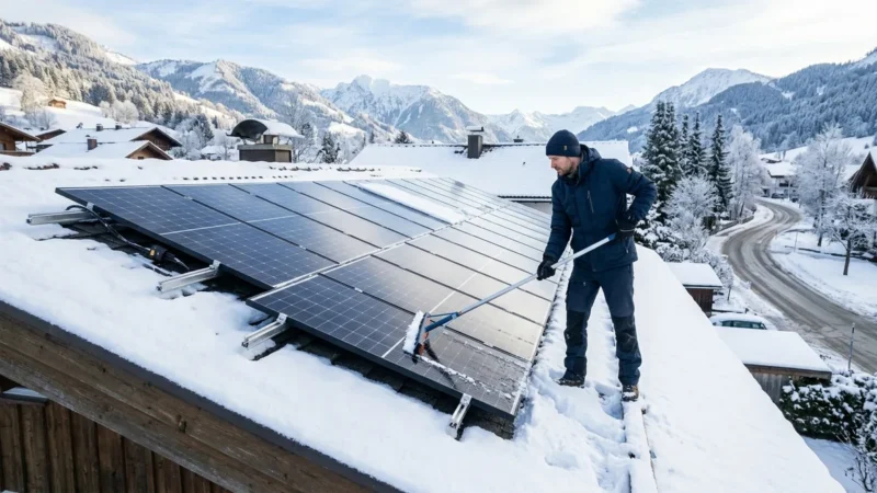 Účinnost a životnost fotovoltaických panelů v zimě 2026
