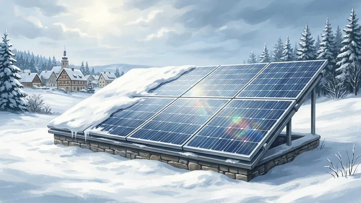 Účinnost a životnost fotovoltaických panelů v zimě 2026