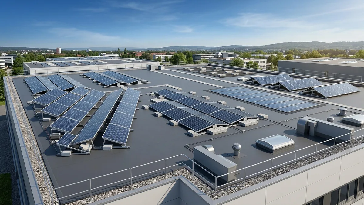 Fotovoltaika na rovnou střechu možnosti 2026: Přehled