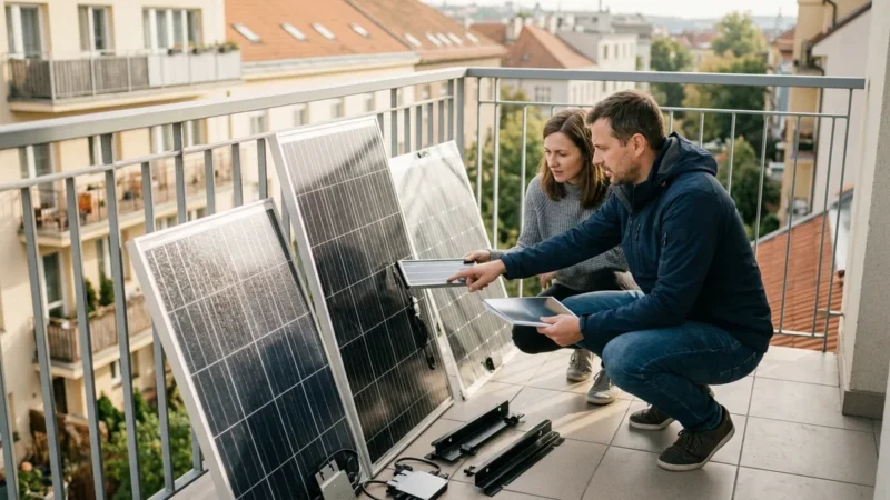 Jak vybrat balkonovou fotovoltaiku 2026: Kompletní rádce